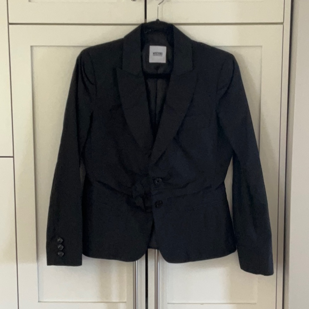 Moschino Women's Black Blazer